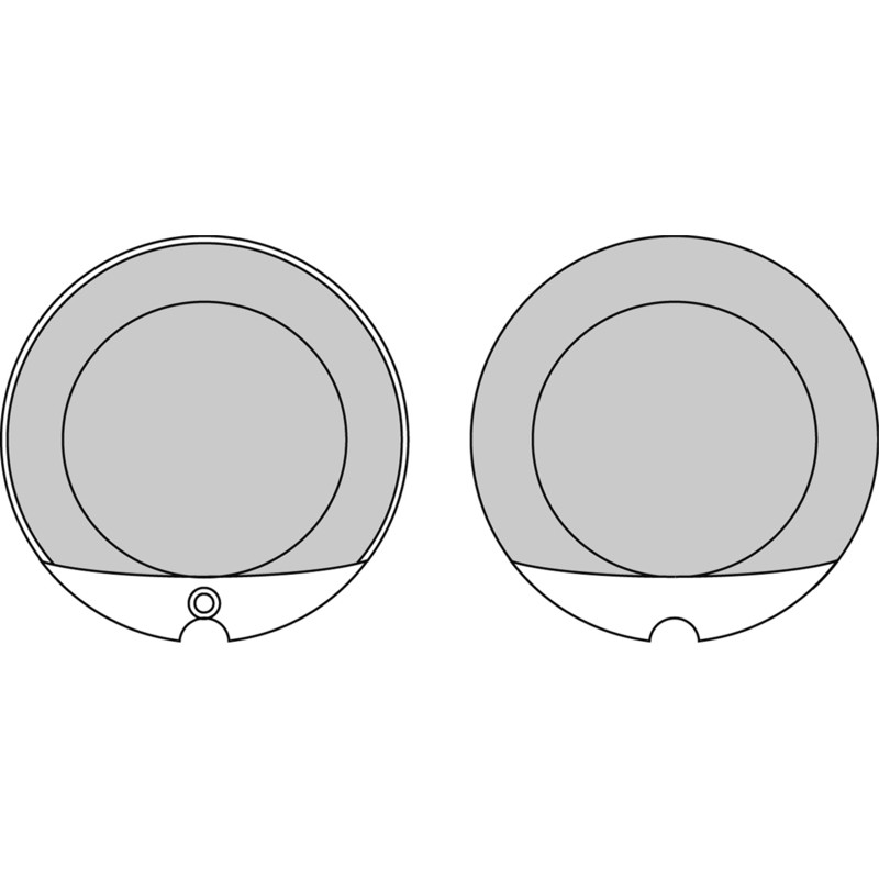 FERODO PLAQUETTES DE FREIN SEMI-MÉTAL PLATINIUM FDB119P