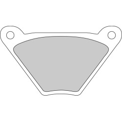 FERODO PLAQUETTES DE FREIN SEMI-MÉTAL PLATINIUM FDB185P