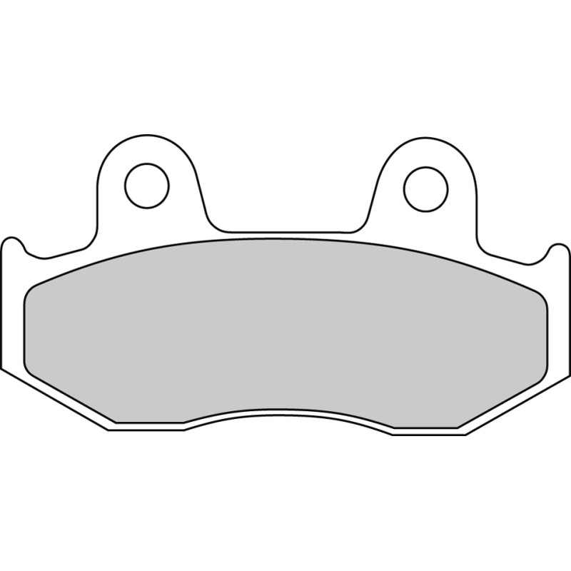 FERODO PLAQUETTES DE FREIN SEMI-MÉTAL ÉCO FRICTION FDB2086EF