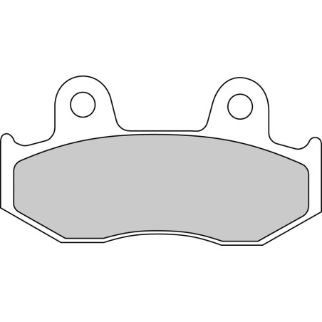 FERODO PLAQUETTES DE FREIN SEMI-MÉTAL ÉCO FRICTION FDB2086EF