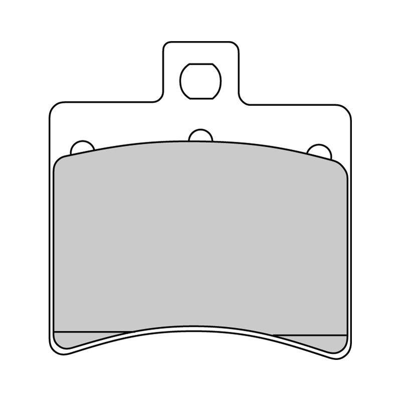 FERODO PLAQUETTES DE FREIN SEMI-MÉTAL ÉCO FRICTION FDB2090EF