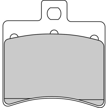 FERODO PLAQUETTES DE FREIN SEMI-MÉTAL ÉCO FRICTION FDB2090EF