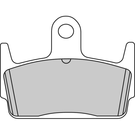 FERODO PLAQUETTES DE FREIN SEMI-MÉTAL ARGENTO FDB2101AG