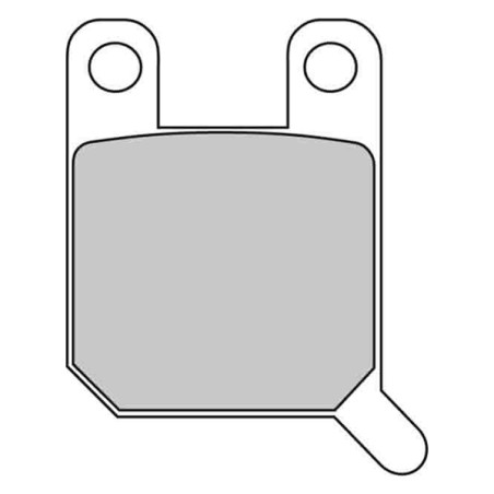 FERODO PLAQUETTES DE FREIN SEMI-MÉTAL PLATINIUM FDB2107P
