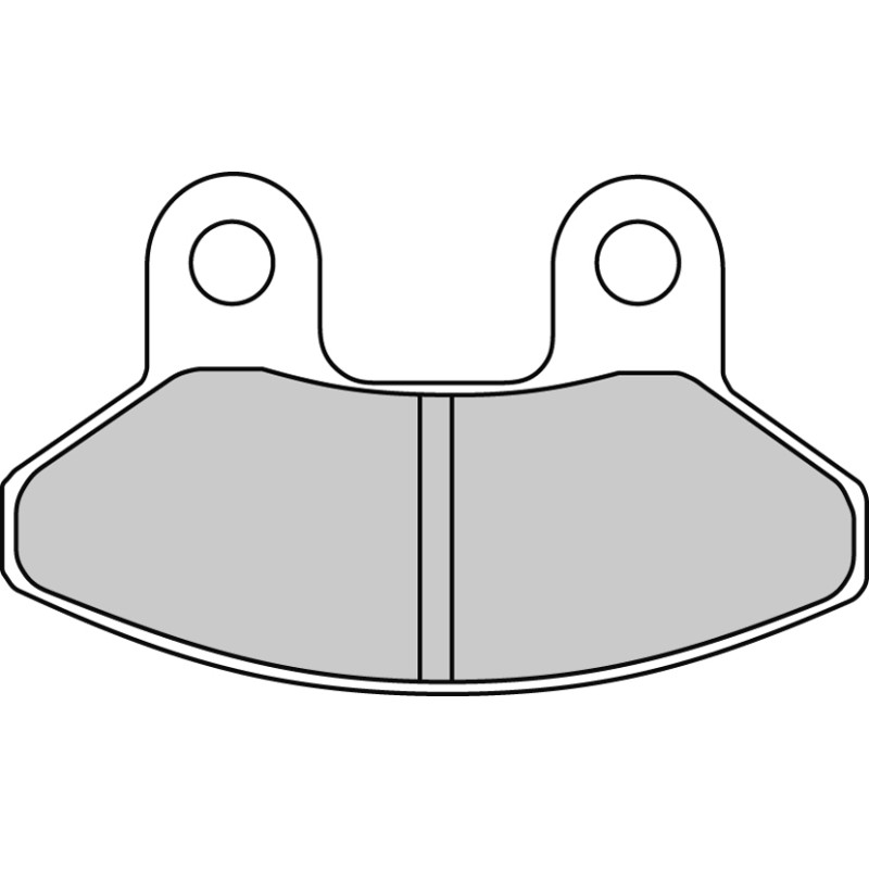 FERODO PLAQUETTES DE FREIN SEMI-MÉTAL ÉCO FRICTION FDB2108EF