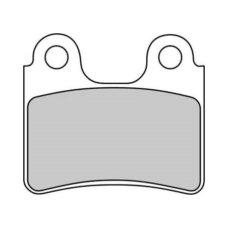 FERODO PLAQUETTES DE FREIN SEMI-MÉTAL PLATINIUM FDB2109P