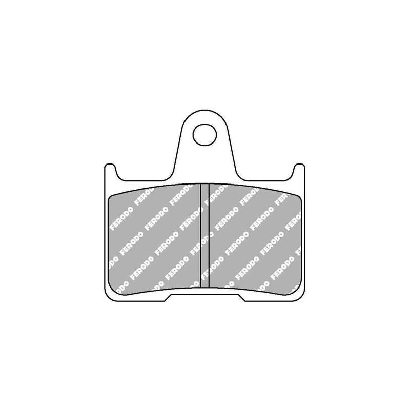 FERODO PLAQUETTES DE FREIN SEMI-MÉTAL ÉCO FRICTION FDB2111EF