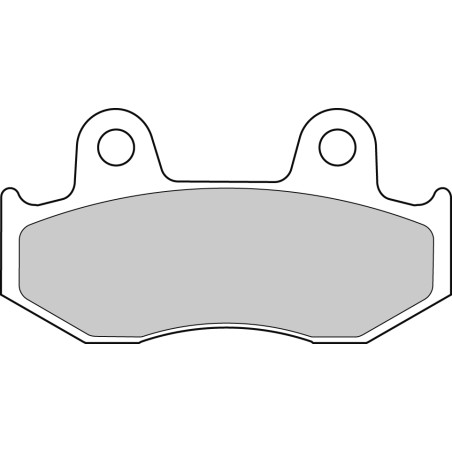FERODO PLAQUETTES DE FREIN SEMI-MÉTAL ÉCO FRICTION FDB2119EF