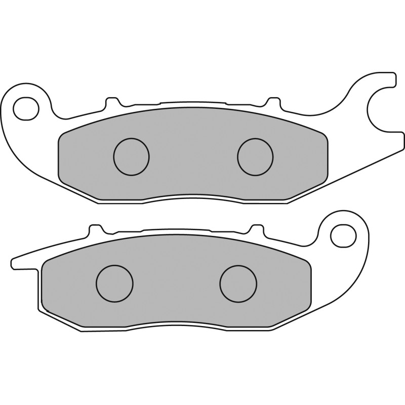 FERODO PLAQUETTES DE FREIN SEMI-MÉTAL ÉCO FRICTION FDB2169EF