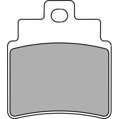FERODO PLAQUETTES DE FREIN SEMI-MÉTAL ÉCO FRICTION FDB2141EF