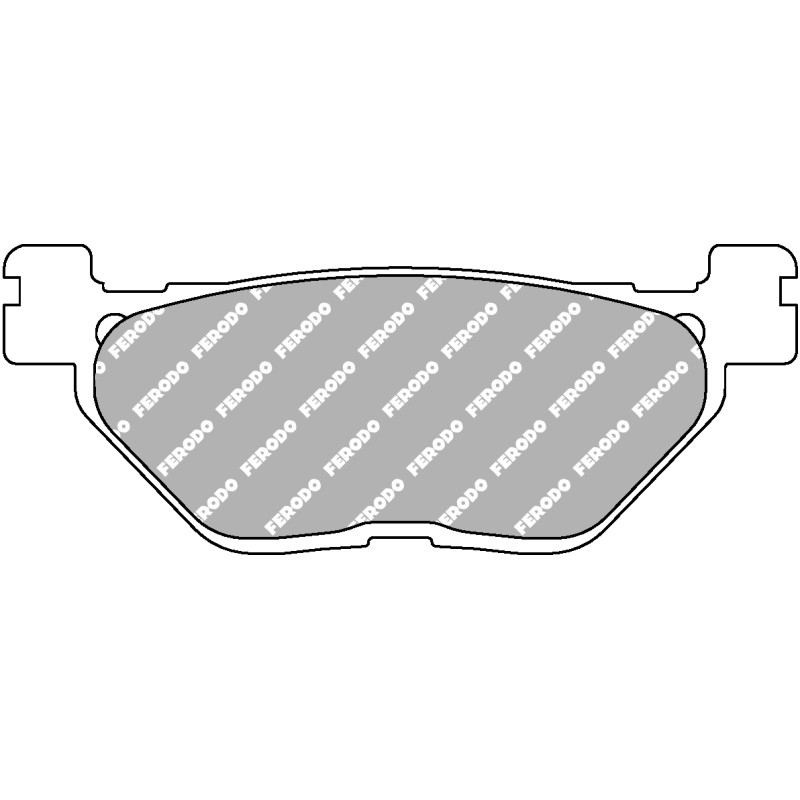 FERODO PLAQUETTES DE FREIN SEMI-MÉTAL ÉCO FRICTION FDB2156EF
