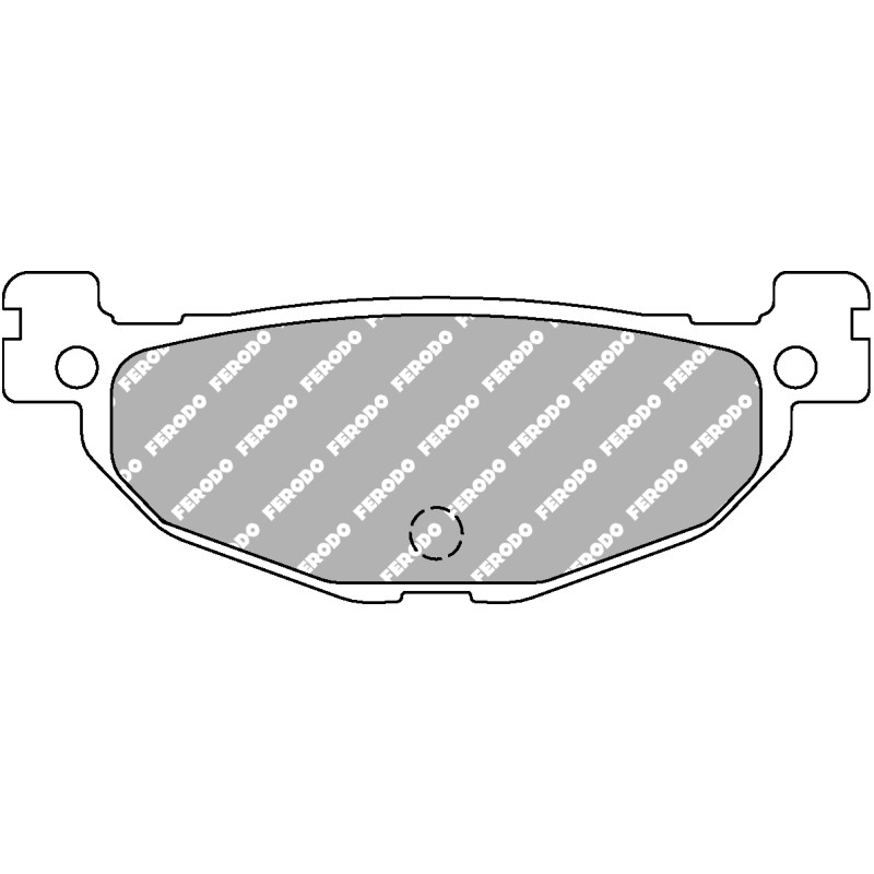 FERODO PLAQUETTES DE FREIN SEMI-MÉTAL ÉCO FRICTION FDB2200EF