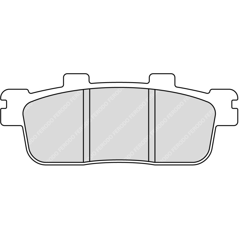 FERODO PLAQUETTES DE FREIN SEMI-MÉTAL ÉCO FRICTION FDB2226EF