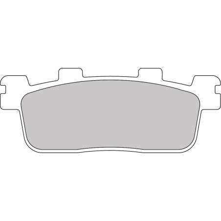 FERODO PLAQUETTES DE FREIN SEMI-MÉTAL ÉCO FRICTION FDB2254EF