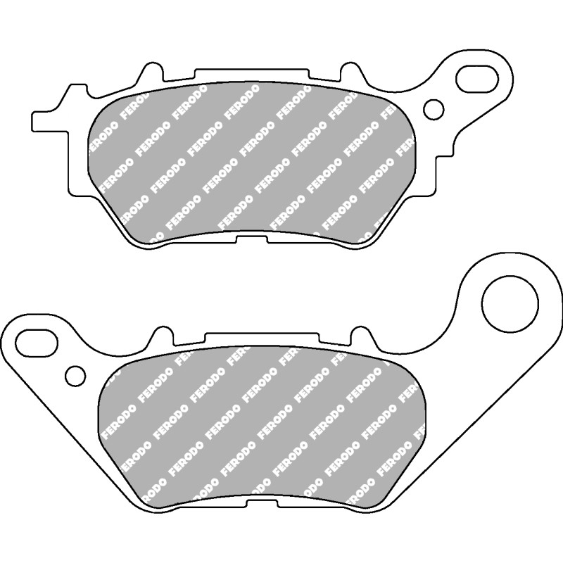 FERODO PLAQUETTES DE FREIN SEMI-MÉTAL ÉCO FRICTION FDB2283EF