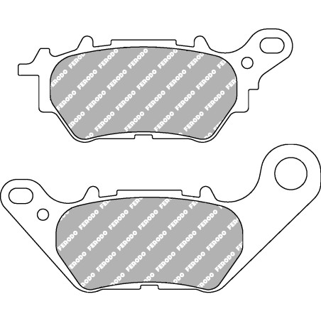 FERODO PLAQUETTES DE FREIN SEMI-MÉTAL ÉCO FRICTION FDB2283EF