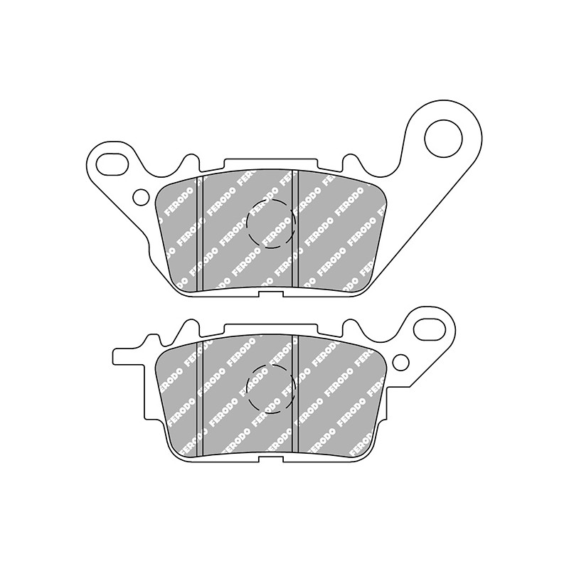 FERODO PLAQUETTES DE FREIN SEMI-MÉTAL ÉCO FRICTION FDB2290EF