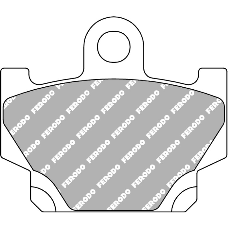 FERODO PLAQUETTES DE FREIN SEMI-MÉTAL PLATINIUM FDB311P