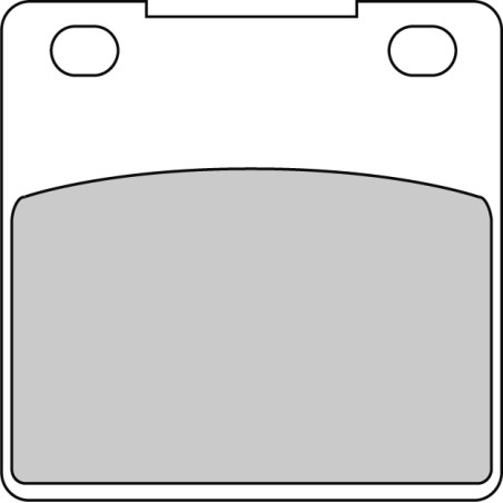 FERODO PLAQUETTES DE FREIN SEMI-MÉTAL ÉCO FRICTION FDB338EF