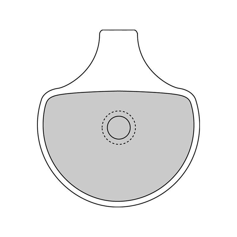 FERODO PLAQUETTES DE FREIN SEMI-MÉTAL PLATINIUM FDB352P