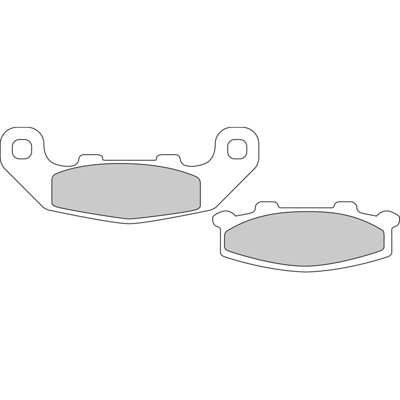 FERODO PLAQUETTES DE FREIN SEMI-MÉTAL PLATINIUM FDB508P