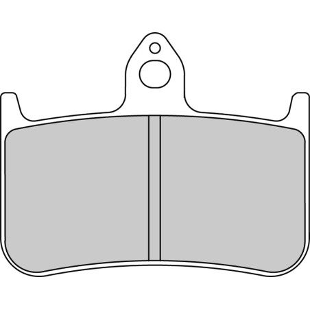 FERODO PLAQUETTES DE FREIN SEMI-MÉTAL PLATINIUM FDB533P