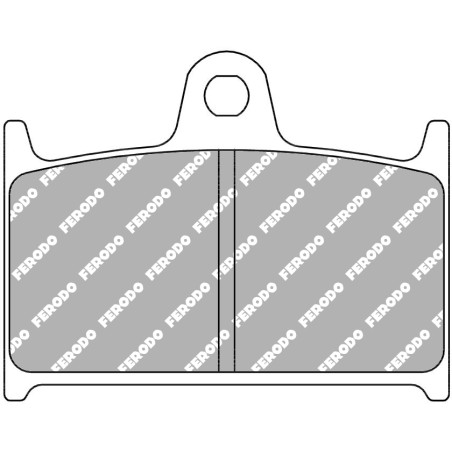 FERODO PLAQUETTES DE FREIN SEMI-MÉTAL PLATINIUM FDB557P