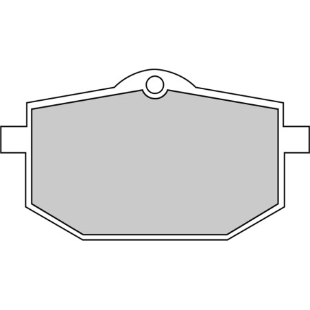 FERODO PLAQUETTES DE FREIN SEMI-MÉTAL PLATINIUM FDB583P
