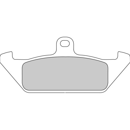 FERODO PLAQUETTES DE FREIN SEMI-MÉTAL PLATINIUM FDB592P