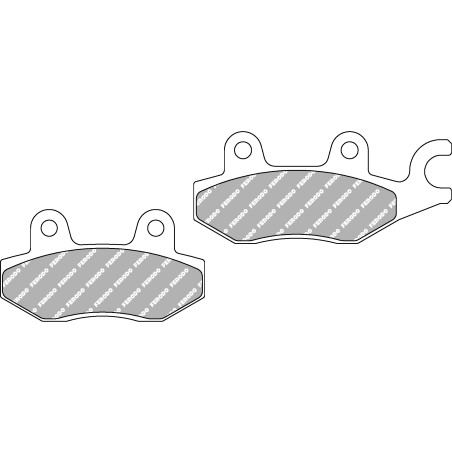 FERODO PLAQUETTES DE FREIN SEMI-MÉTAL ÉCO FRICTION FDB631EF