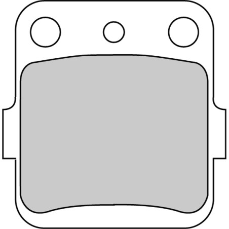 FERODO PLAQUETTES DE FREIN SEMI-MÉTAL PLATINIUM FDB661P