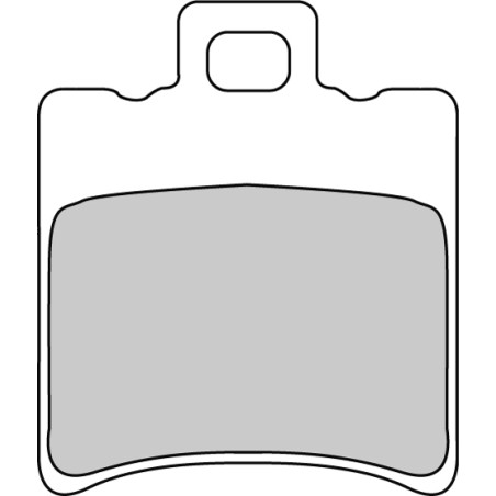 FERODO PLAQUETTES DE FREIN SEMI-MÉTAL ÉCO FRICTION FDB680EF