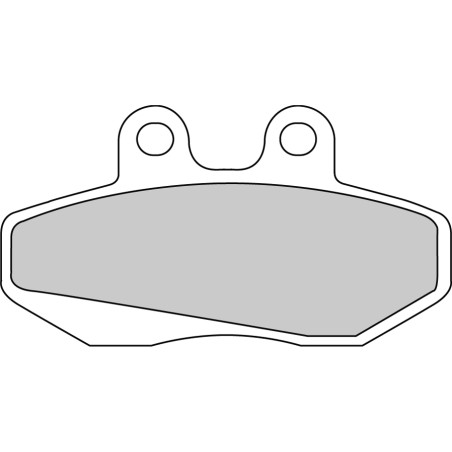FERODO PLAQUETTES DE FREIN SEMI-MÉTAL PLATINIUM FDB706P