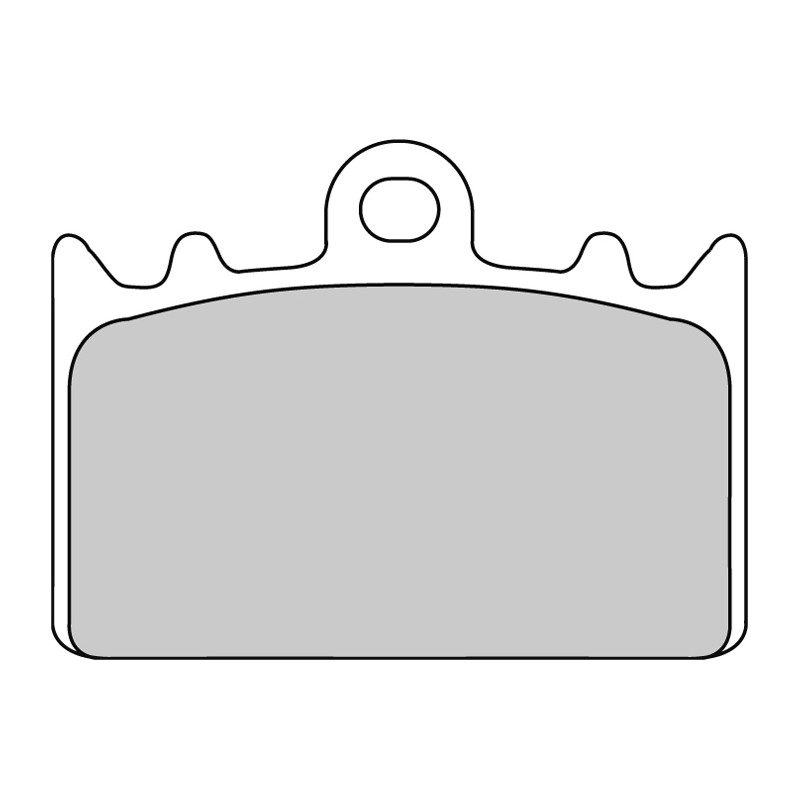 FERODO PLAQUETTES DE FREIN SEMI-MÉTAL PLATINIUM FDB741P