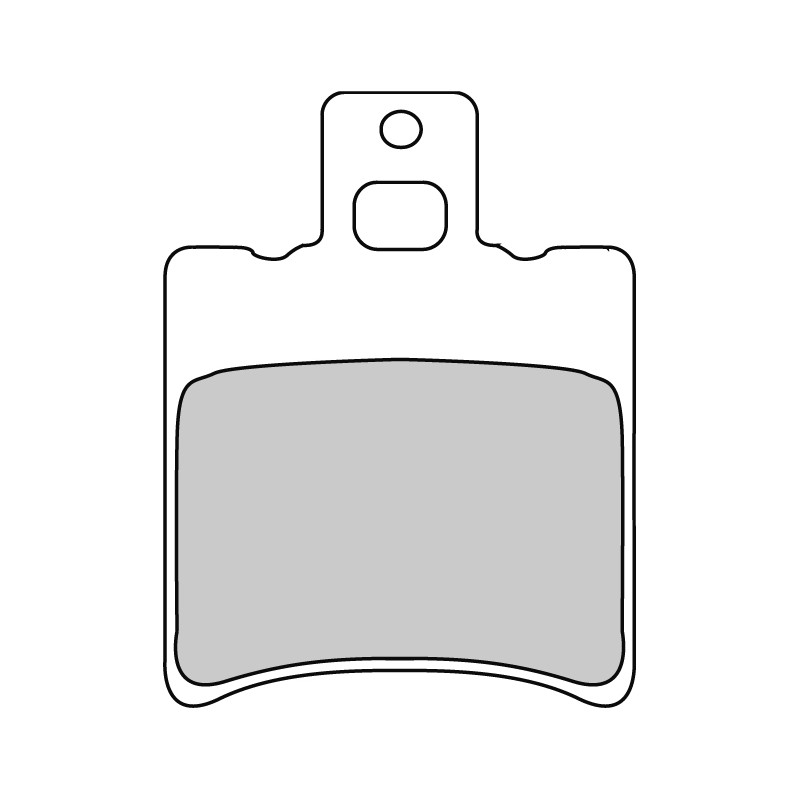 FERODO PLAQUETTES DE FREIN SEMI-MÉTAL ÉCO FRICTION FDB889EF