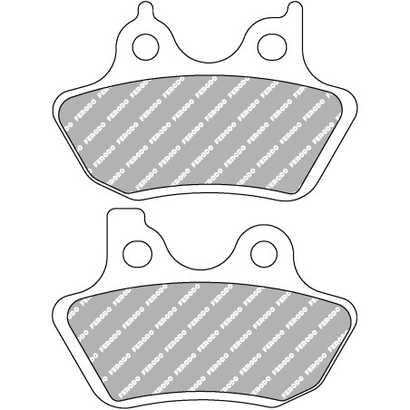 FERODO PLAQUETTES DE FREIN MÉTAL FRITTÉ SINTER GRIP FDB2097ST