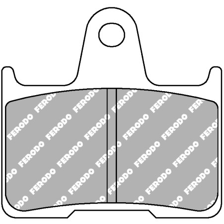 FERODO PLAQUETTES DE FREIN MÉTAL FRITTÉ SINTER GRIP FDB2111ST