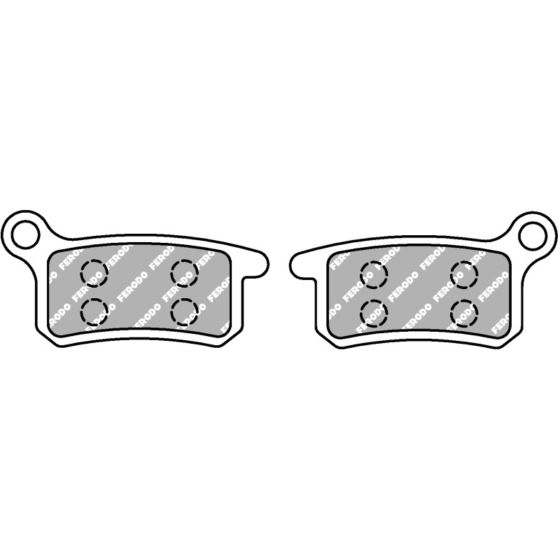 FERODO PLAQUETTES DE FREIN MÉTAL FRITTÉ SINTER GRIP OFF ROAD FDB2157SG