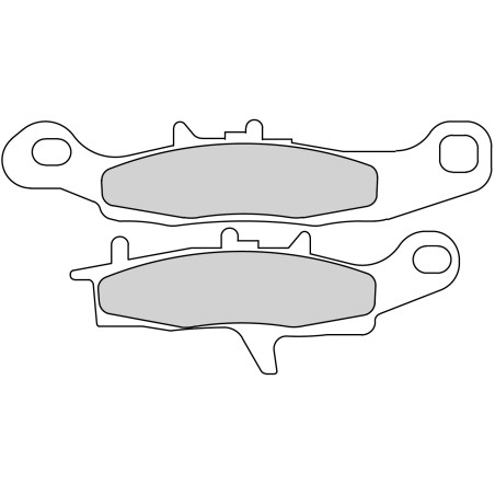 FERODO PLAQUETTES DE FREIN MÉTAL FRITTÉ SINTER GRIP OFF ROAD FDB2188SG