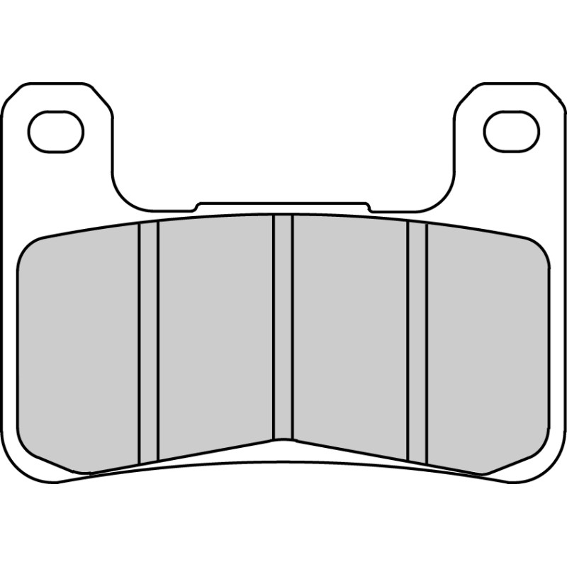 FERODO PLAQUETTES DE FREIN MÉTAL FRITTÉ SINTER GRIP RACE FDB2204XRAC