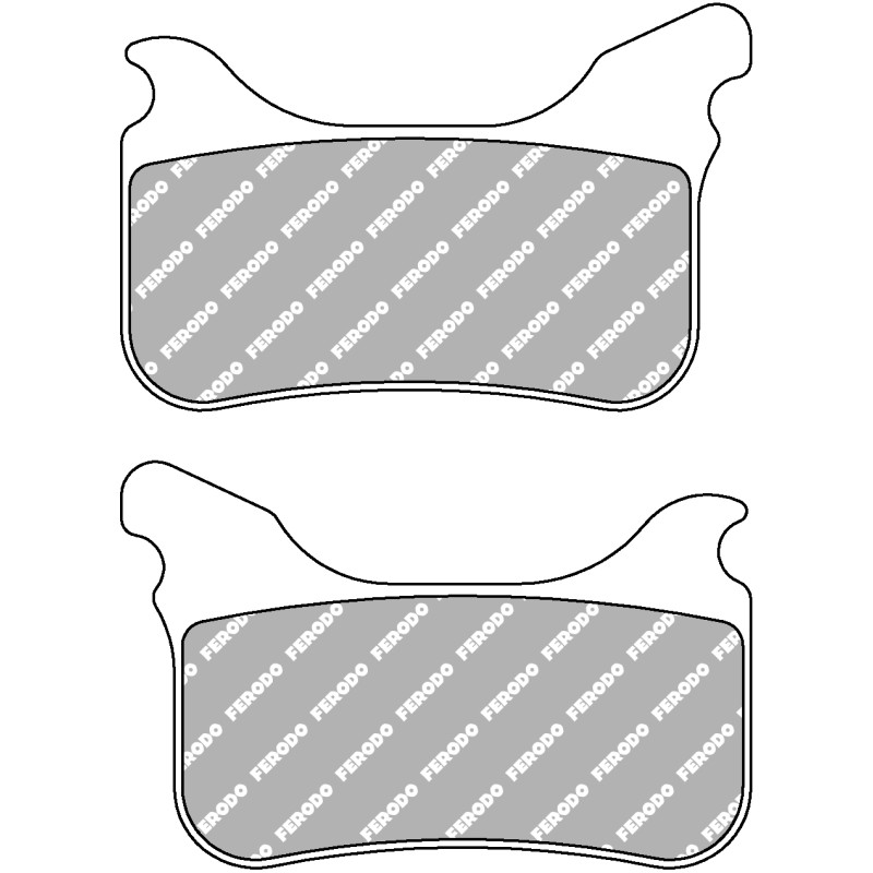 FERODO PLAQUETTES DE FREIN MÉTAL FRITTÉ SINTER GRIP FDB2245ST