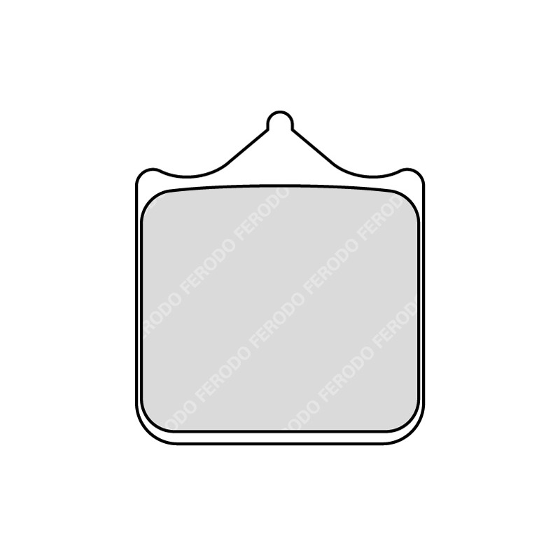 FERODO PLAQUETTES DE FREIN MÉTAL FRITTÉ SINTER GRIP FDB2255ST