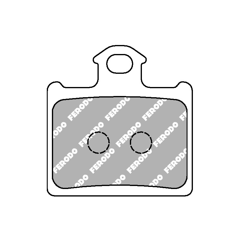 FERODO PLAQUETTES DE FREIN MÉTAL FRITTÉ SINTER GRIP OFF ROAD FDB2257SG