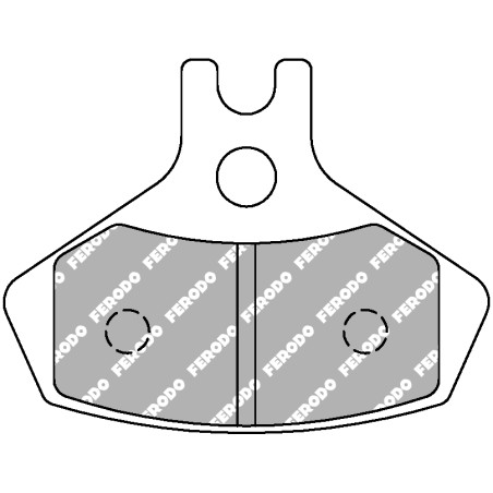 FERODO PLAQUETTES DE FREIN MÉTAL FRITTÉ SINTER GRIP OFF ROAD FDB2271SG