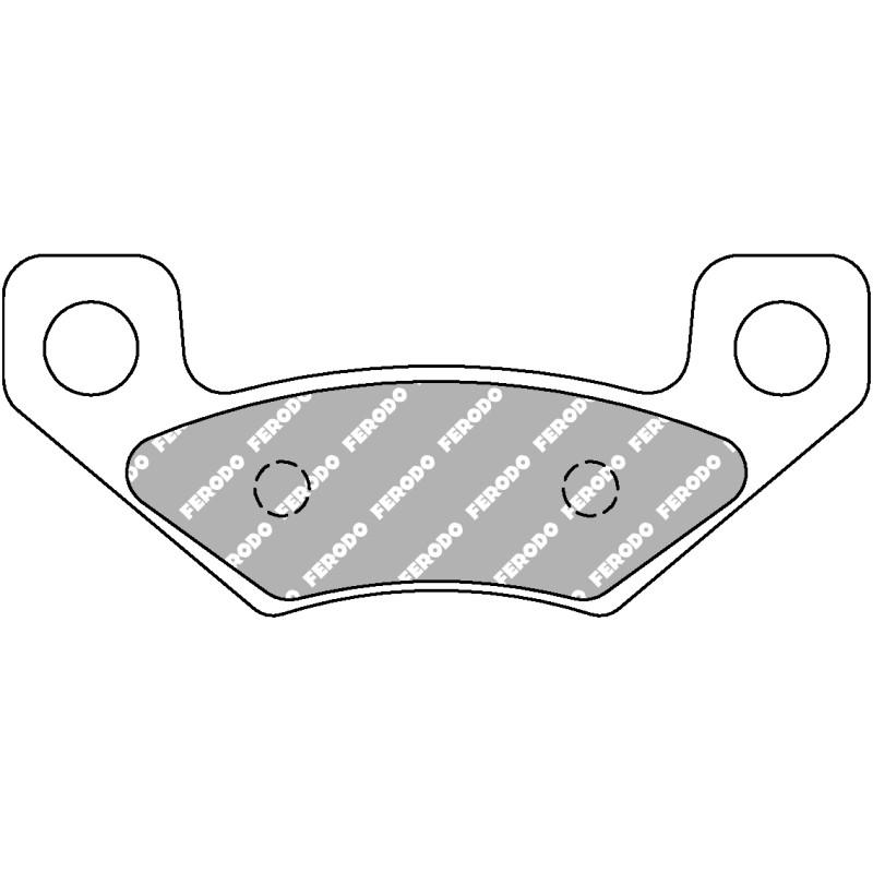 FERODO PLAQUETTES DE FREIN MÉTAL FRITTÉ SINTER GRIP OFF ROAD FDB2272SG