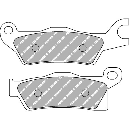 FERODO PLAQUETTES DE FREIN MÉTAL FRITTÉ SINTER GRIP OFF ROAD FDB2274SG