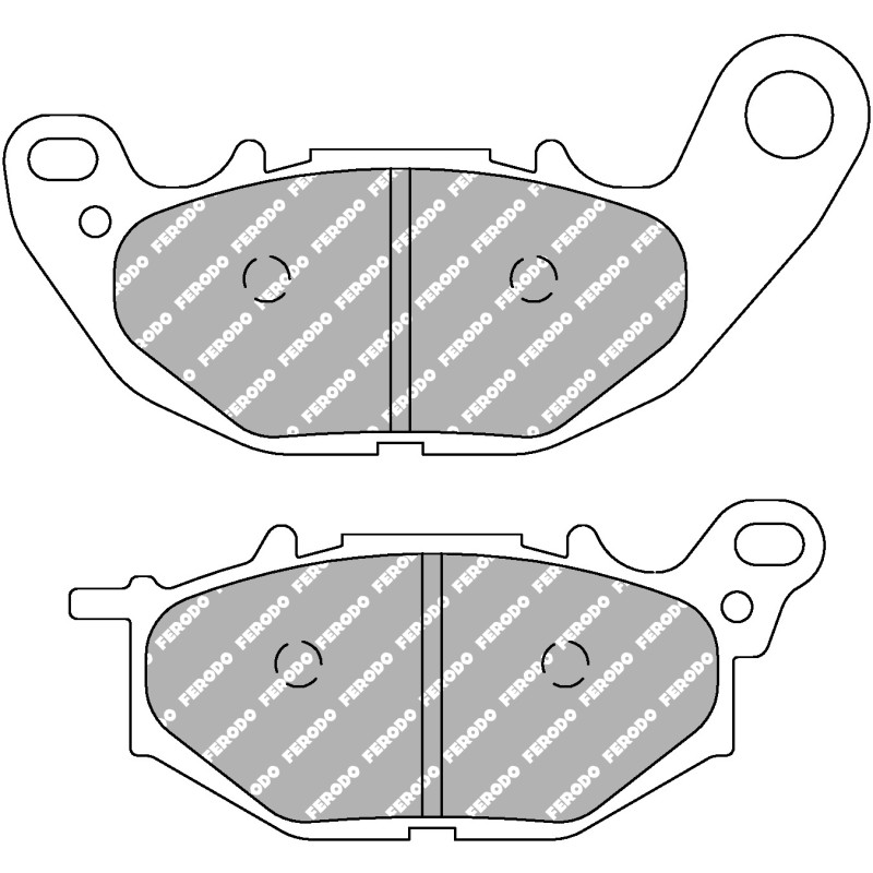 FERODO PLAQUETTES DE FREIN MÉTAL FRITTÉ SINTER GRIP FDB2280ST