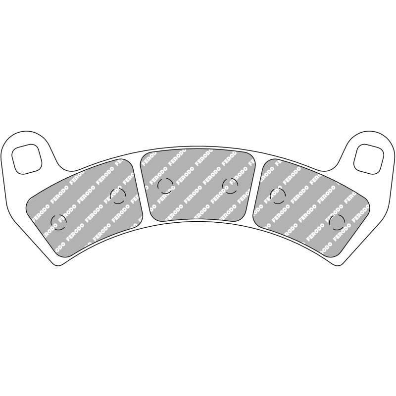 FERODO PLAQUETTES DE FREIN MÉTAL FRITTÉ SINTER GRIP OFF ROAD FDB2298SG
