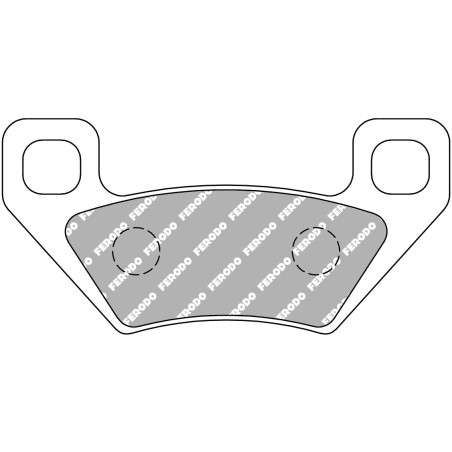 FERODO PLAQUETTES DE FREIN MÉTAL FRITTÉ SINTER GRIP OFF ROAD FDB2303SG