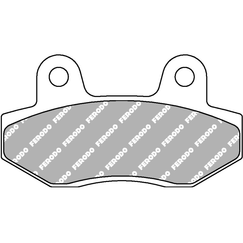 FERODO PLAQUETTES DE FREIN MÉTAL FRITTÉ SINTER GRIP FDB312ST